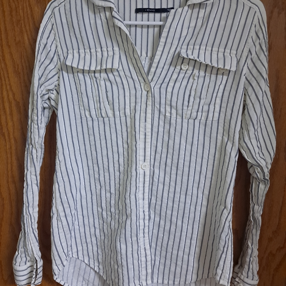 J Brand collared shirt